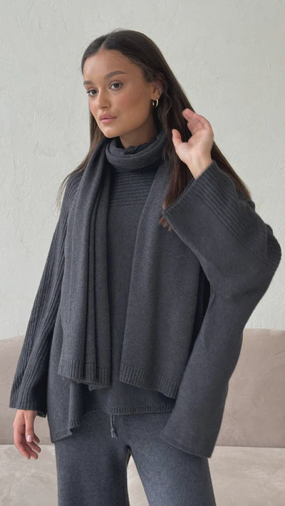 Cora Sweater w/Scarf