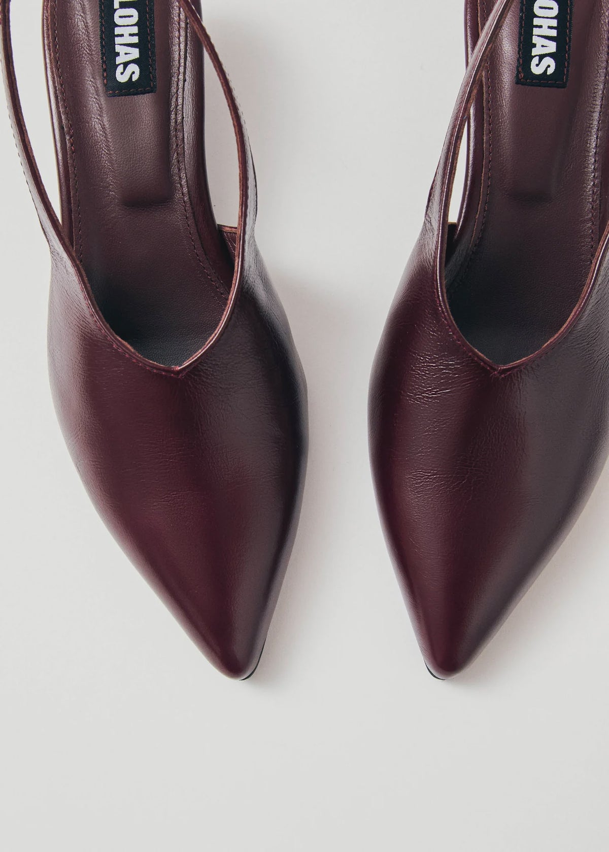 Eros Burgundy Mule