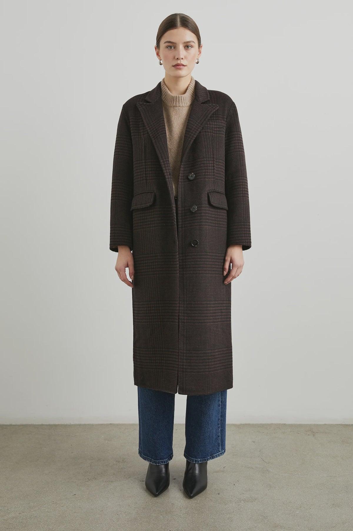 Gallery Houndstooth Coat