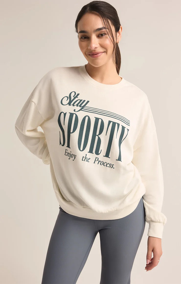 Sporty Sunday Sweatshirt