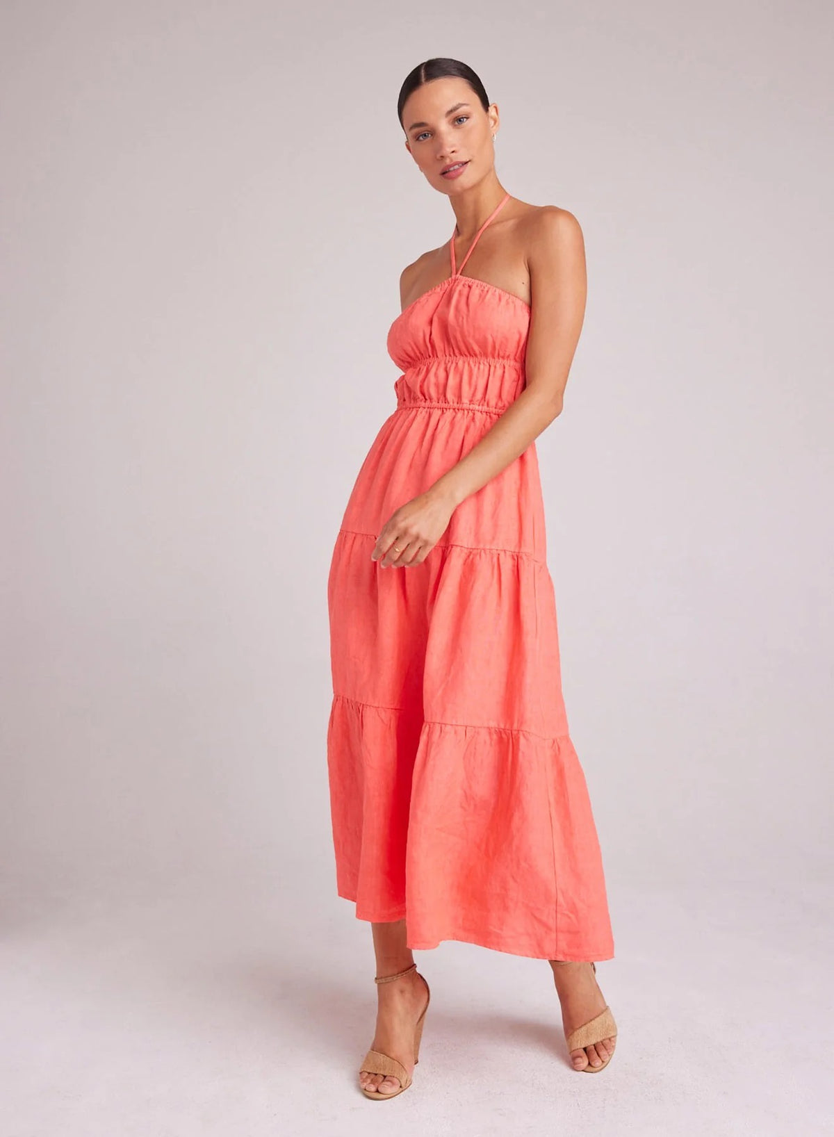 Gathered Halter Maxi