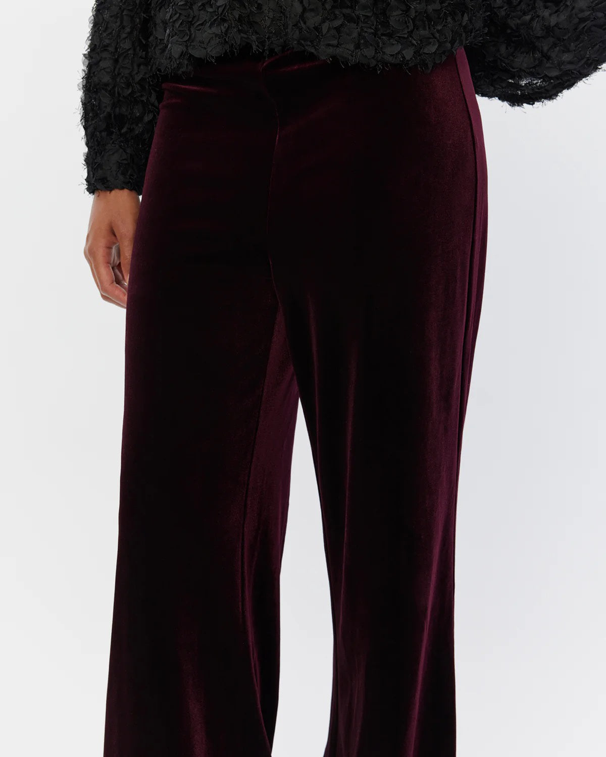 Burgundy Trousers