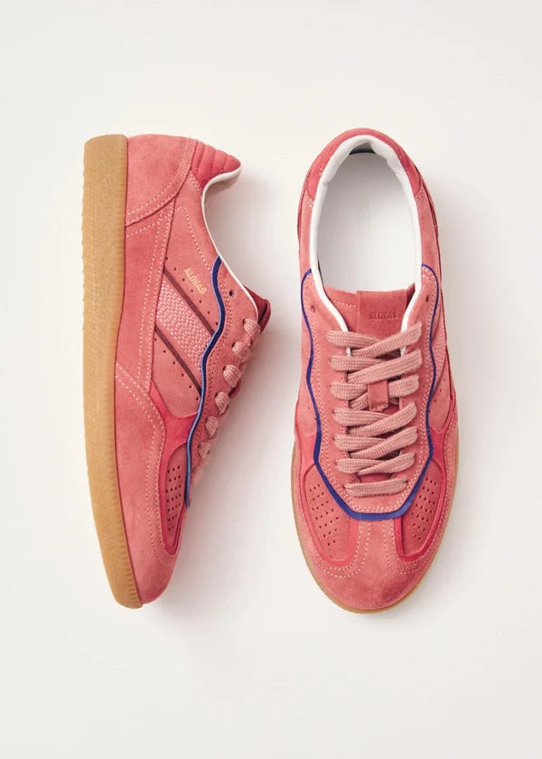 Rife Pink Leather Sneaker