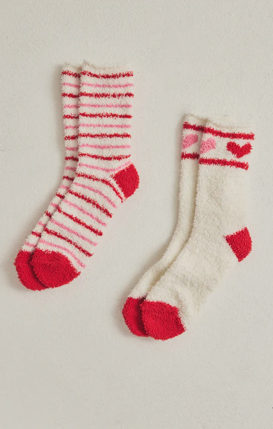 Plush 2 Pack Socks