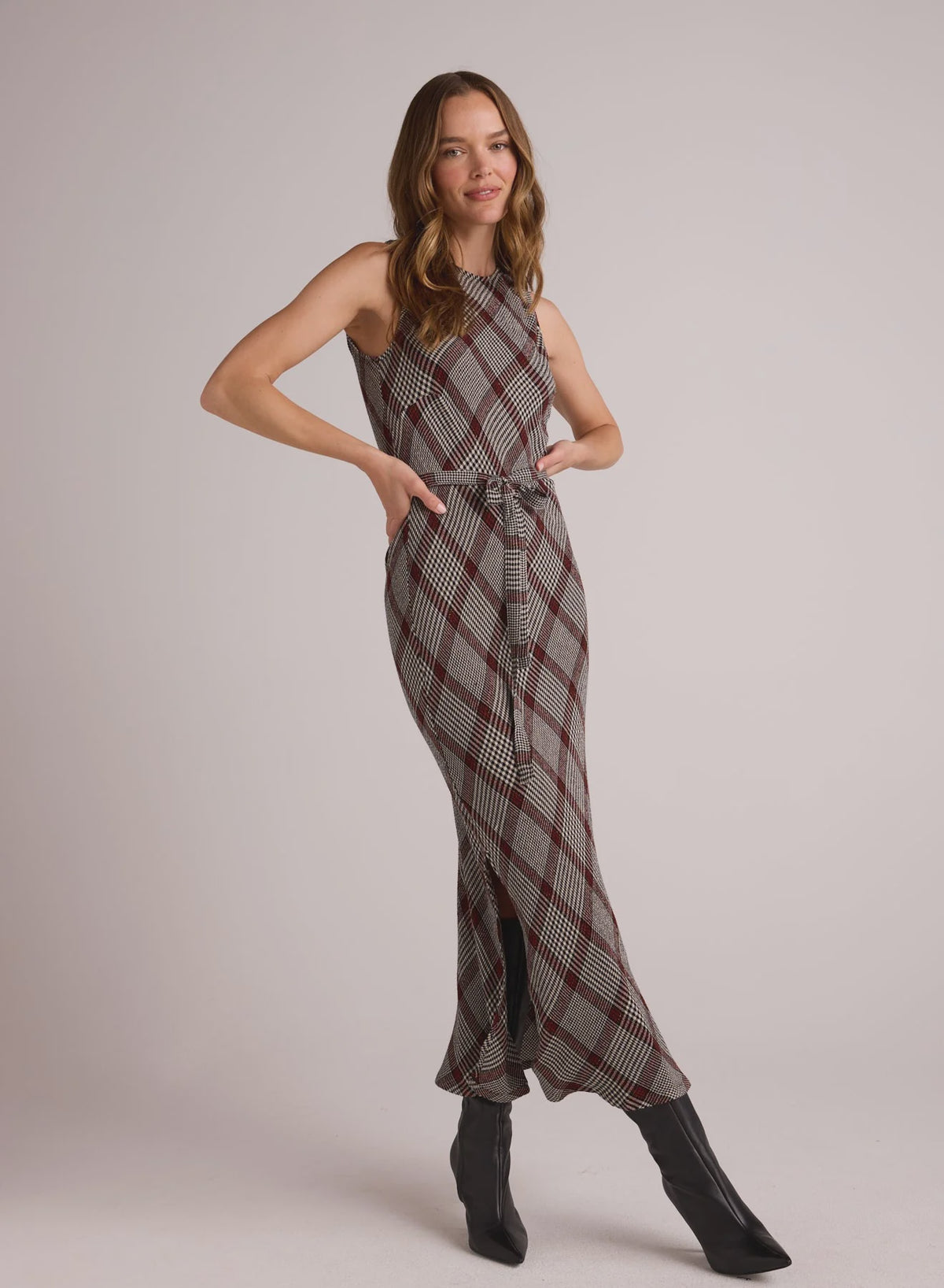 Plaid Slip Dress